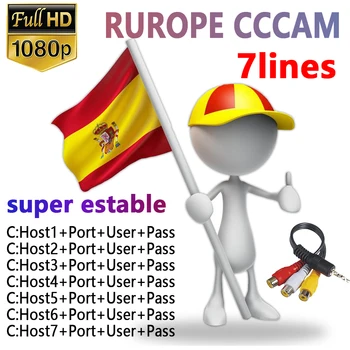 Fast delivery Europe Spain Portugal stable full HD 1 year 7 lines CCCAM Clines support Gtmedia Dvb s2 satellite TV receiver
Fast delivery Europe Spain Portugal stable full HD 1 year 7 lines CCCAM Clines support Gtmedia Dvb s2 satellite TV receiver