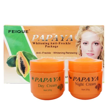 2pcs/set Dark Spots Anti Freckle Nourishing Practical Whitening Improved Brighten Skin Eliminating Moisturizing Papaya Cream
2pcs/set Dark Spots Anti Freckle Nourishing Practical Whitening Improved Brighten Skin Eliminating Moisturizing Papaya Cream