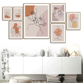 Abstract Man Woman Curve Orange Leaf Wall Art Canvas Painting Nordic Posters And Prints Wall Pictures For Living Room Decor
Abstract Man Woman Curve Orange Leaf Wall Art Canvas Painting Nordic Posters And Prints Wall Pictures For Living Room Decor