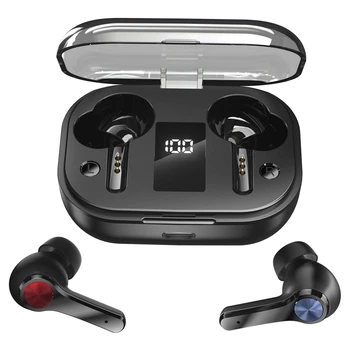 LED Digital Display Bluetooth Earphone Power Bank TWS Wireless Sport Stereo Earbuds Headset
LED Digital Display Bluetooth Earphone Power Bank TWS Wireless Sport Stereo Earbuds Headset