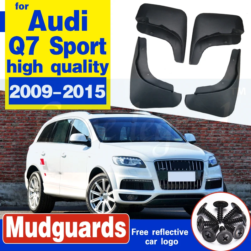 4Pcs Black Front Rear Molded Car Mud Flaps Splash Guards Mudguard Mudflaps Fenders For Audi Q7 Sport 2009-2015 Years
4Pcs Black Front Rear Molded Car Mud Flaps Splash Guards Mudguard Mudflaps Fenders For Audi Q7 Sport 2009-2015 Years