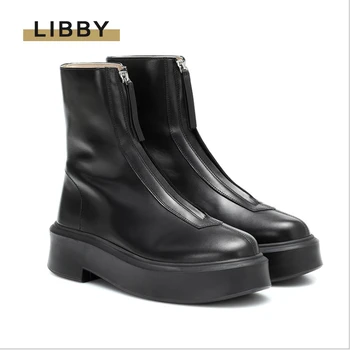 Luxury Designer Women Boots 2020 Brand Front Zipper Women Ankle Boots Chunky Boots Platform Woman Punk Fashion Ladies Shoes
Luxury Designer Women Boots 2020 Brand Front Zipper Women Ankle Boots Chunky Boots Platform Woman Punk Fashion Ladies Shoes