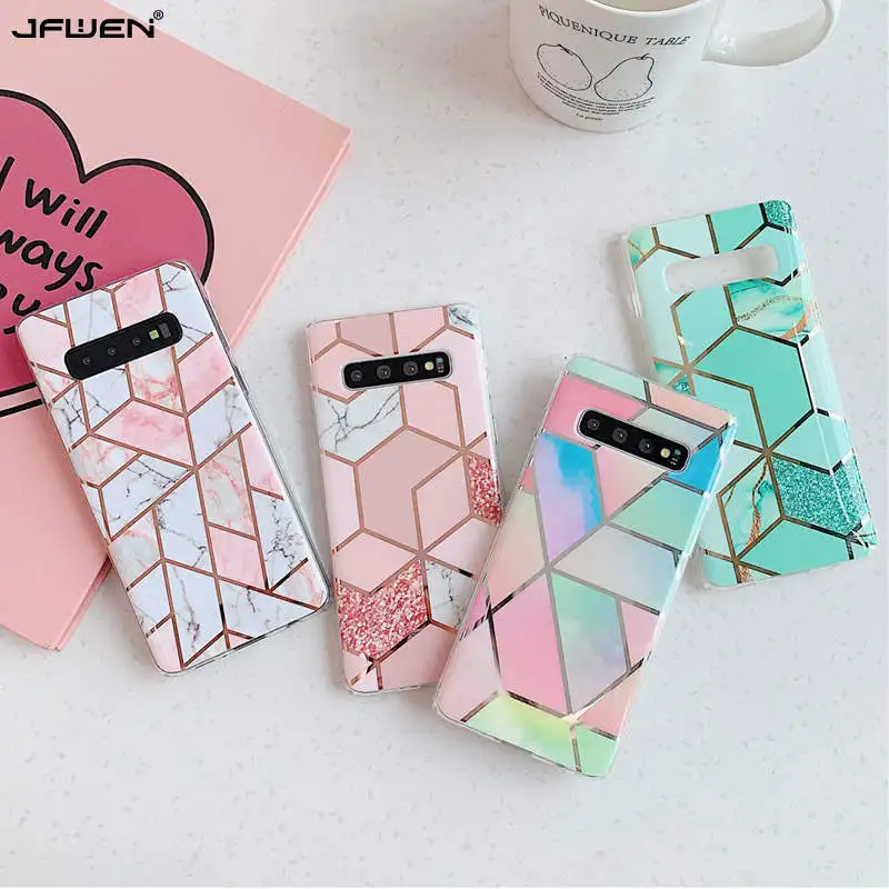 Мраморный чехол для Samsung Galaxy A51 A50 A70 A40 S20 FE Note 20 Ultra 10 S8 S9 S10 Plus S10E A71 A21S силиконовый