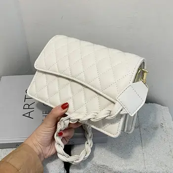 Lattice Flap Crossbody bag 2020 Fashion New High quality PU Leather Women's Designer Handbag Chain Shoulder Messenger Bag
Lattice Flap Crossbody bag 2020 Fashion New High quality PU Leather Women's Designer Handbag Chain Shoulder Messenger Bag