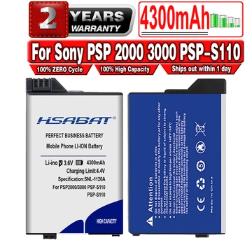 HSABAT 4300mAh Battery for Sony PSP 2000 3000 PSP2000 PSP3000 PSP-S110 Console Gamepad PlayStation Portable Controller
HSABAT 4300mAh Battery for Sony PSP 2000 3000 PSP2000 PSP3000 PSP-S110 Console Gamepad PlayStation Portable Controller