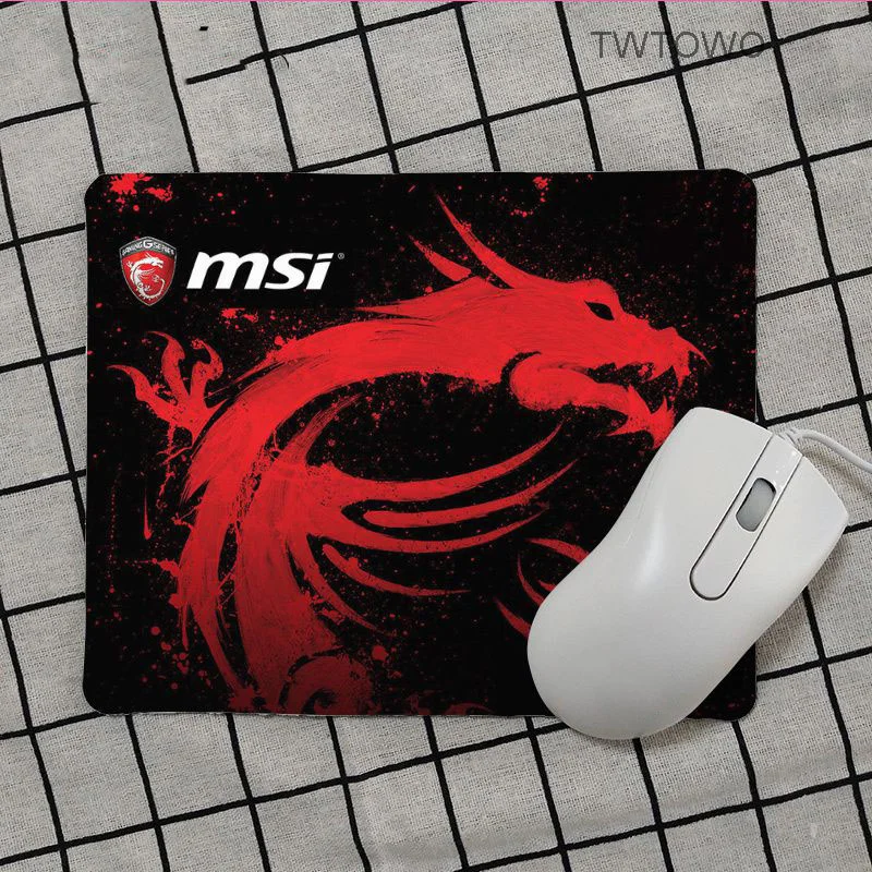 Высококачественные компьютерные игровые коврики для мыши с логотипом MSI Dragon, Лидер продаж, оптовая продажа, игровой коврик для мыши
Высококачественные компьютерные игровые коврики для мыши с логотипом MSI Dragon, Лидер продаж, оптовая продажа, игровой коврик для мыши