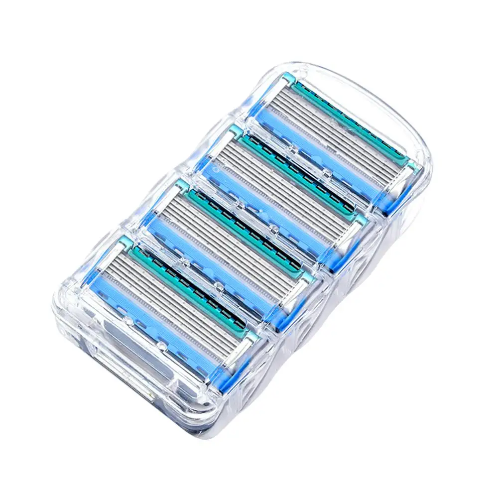 4pcs/lot 5 Layers Cassette Shaving Razor Remover Blade for Men Face Razor Suitable Safe for Handle Shaving & Hair Removal tools
4pcs/lot 5 Layers Cassette Shaving Razor Remover Blade for Men Face Razor Suitable Safe for Handle Shaving & Hair Removal tools