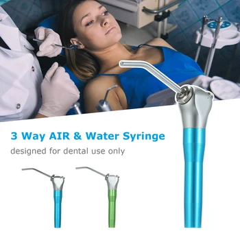 3 Way Syringe AIR Water Mist Syringe Handpiece with Nozzle Tips Plastic Storage Case for Dentist Lab Dentist Supply
3 Way Syringe AIR Water Mist Syringe Handpiece with Nozzle Tips Plastic Storage Case for Dentist Lab Dentist Supply