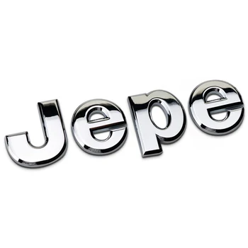 Car 3D Metal Sticker Logo Badge Emblem Trunk Decorative Decal for Jeep Grand Cherokee Wrangler Commander Compass Patriot
Car 3D Metal Sticker Logo Badge Emblem Trunk Decorative Decal for Jeep Grand Cherokee Wrangler Commander Compass Patriot