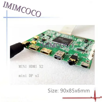 4K 60HZ 2miniHDMI+miniDP driver controller board +17.3'' case for DIY portable monitor fit LAPTOP SCREEN B173ZAN01.0
4K 60HZ 2miniHDMI+miniDP driver controller board +17.3'' case for DIY portable monitor fit LAPTOP SCREEN B173ZAN01.0