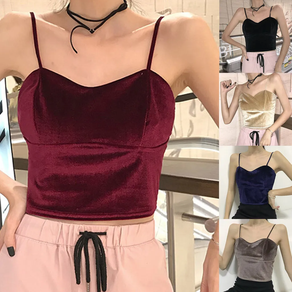 Fashion Women V-Neck Casual Sleeveless Camis Vest Ladies Solid Slim Short Tops Harajuku Camis Streetwear Mujer
Fashion Women V-Neck Casual Sleeveless Camis Vest Ladies Solid Slim Short Tops Harajuku Camis Streetwear Mujer