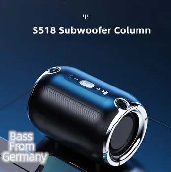 Mini Portable Subwoofer Bluetooth Speaker HIFI Heavy Bass Column Wireless TWS Interconnection Loudspeaker Support FM USB TF AUX
Mini Portable Subwoofer Bluetooth Speaker HIFI Heavy Bass Column Wireless TWS Interconnection Loudspeaker Support FM USB TF AUX
