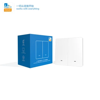 2.4G Smart Wall Switch Single Live Wire No-Neutral Line Smart Switch Bluetooth Protocol EWeLink APP Control Smart Home
2.4G Smart Wall Switch Single Live Wire No-Neutral Line Smart Switch Bluetooth Protocol EWeLink APP Control Smart Home