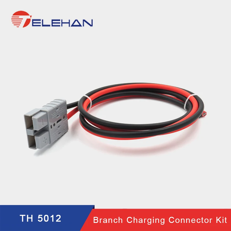 TELEHAN Anderson extension cord 600V 50A DC Connector set, Anderson plug kits, battery terminal kit, solar connector set
TELEHAN Anderson extension cord 600V 50A DC Connector set, Anderson plug kits, battery terminal kit, solar connector set