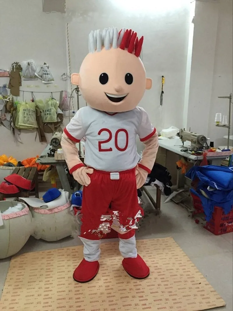Adult Soccer Boy Mascot Costume Suit Cosplay Party Game Dress Outfits Clothing Promotion Carnival Cosplay Hallowen Gift Unisex
Adult Soccer Boy Mascot Costume Suit Cosplay Party Game Dress Outfits Clothing Promotion Carnival Cosplay Hallowen Gift Unisex