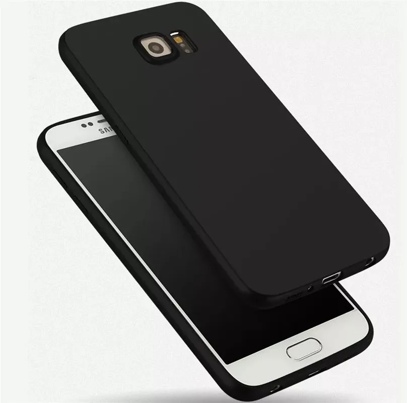 Черный силиконовый чехол для Samsung Galaxy S10 Plus Lite M10 M20 S8 S9 S6 S7 Edge S5 Note 9 8 5 4 3 2 C9 Pro C7 C5