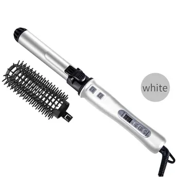 Adjustable Temp Curling Iron Brush Ceramic Hair Curler With Anti-scald Hot Brush Euro
Adjustable Temp Curling Iron Brush Ceramic Hair Curler With Anti-scald Hot Brush Euro
