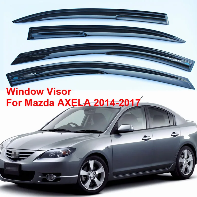 4pcs Deflector-Cover Window Visor Shade Vent Wind Rain Deflector Guards For Mazda AXELA 2014-2017
4pcs Deflector-Cover Window Visor Shade Vent Wind Rain Deflector Guards For Mazda AXELA 2014-2017