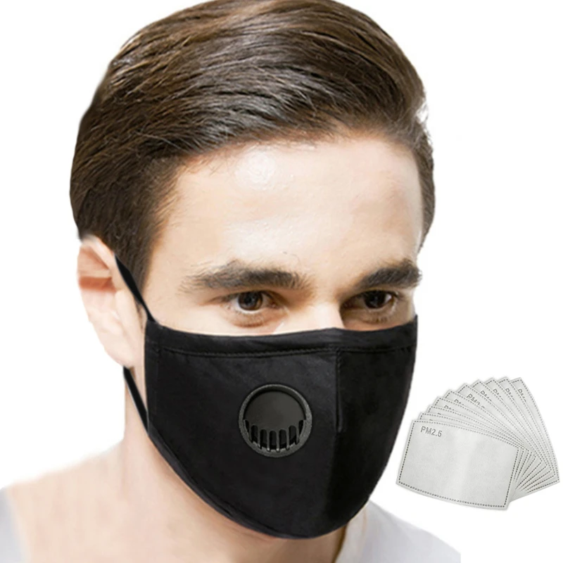 20 PCS Filter Fashion Mask Anti Pollution PM2.5 Mouth Respirator Washable Reusable Dust Masks Cotton Unisex Mouth Muffle Black
20 PCS Filter Fashion Mask Anti Pollution PM2.5 Mouth Respirator Washable Reusable Dust Masks Cotton Unisex Mouth Muffle Black