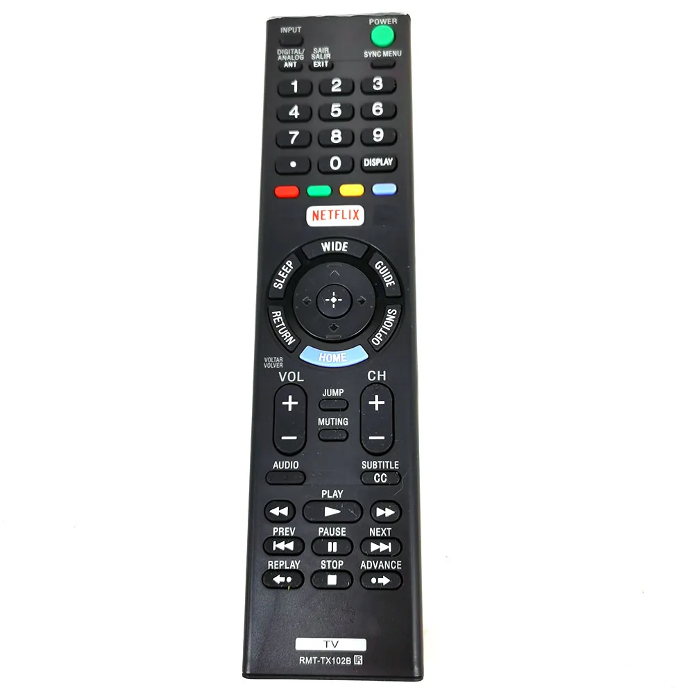 New RMT-TX102B For SONY NETFLIX LED HDTV Remote Control KDL40W657D KDL40W659D KDL48R555C KDL48R557C Fernbedienung
New RMT-TX102B For SONY NETFLIX LED HDTV Remote Control KDL40W657D KDL40W659D KDL48R555C KDL48R557C Fernbedienung
