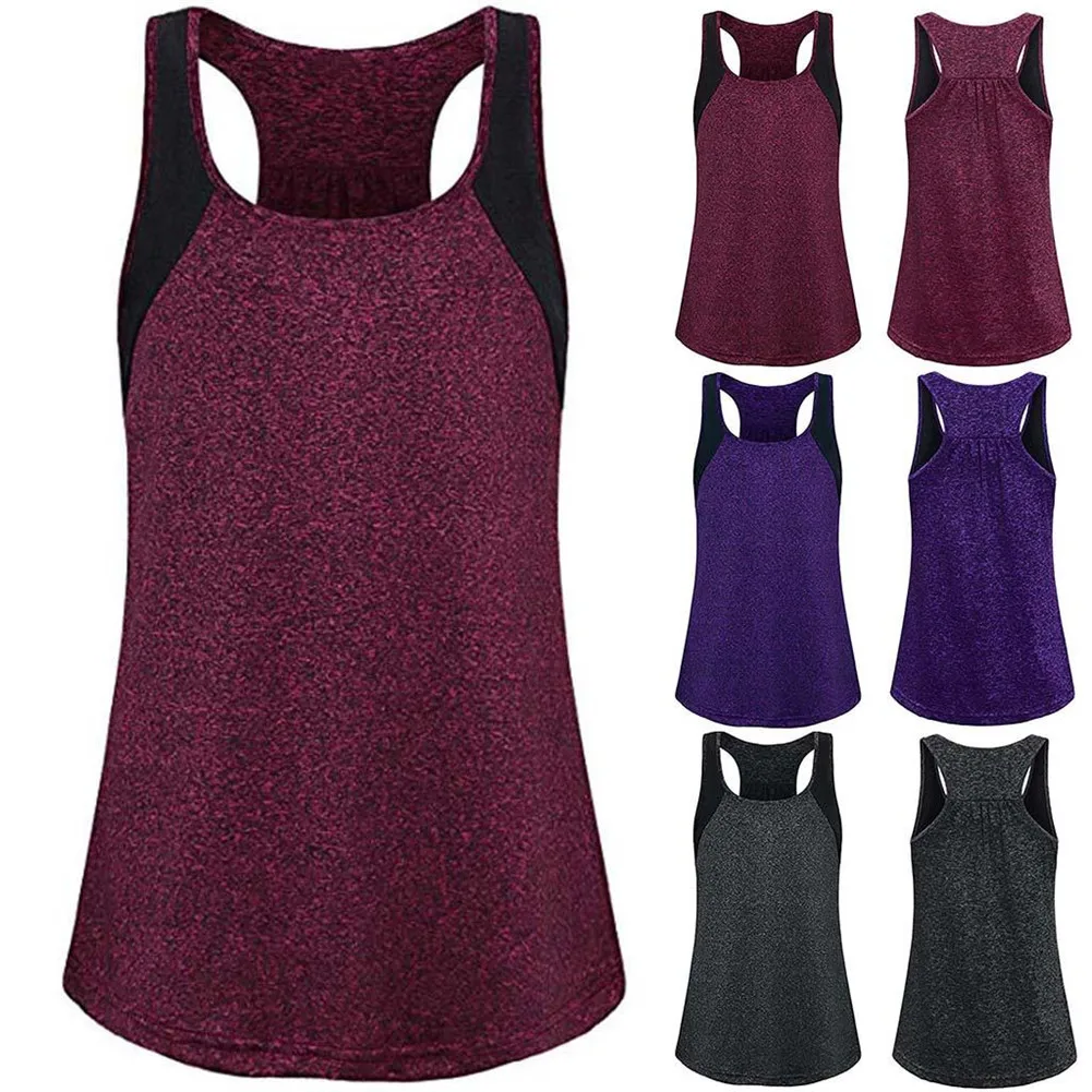 Hot Selling Female Summer Round Neck Color Matching Sleeveless T-shirt Vest for Outdoor Sports Exercise
Hot Selling Female Summer Round Neck Color Matching Sleeveless T-shirt Vest for Outdoor Sports Exercise