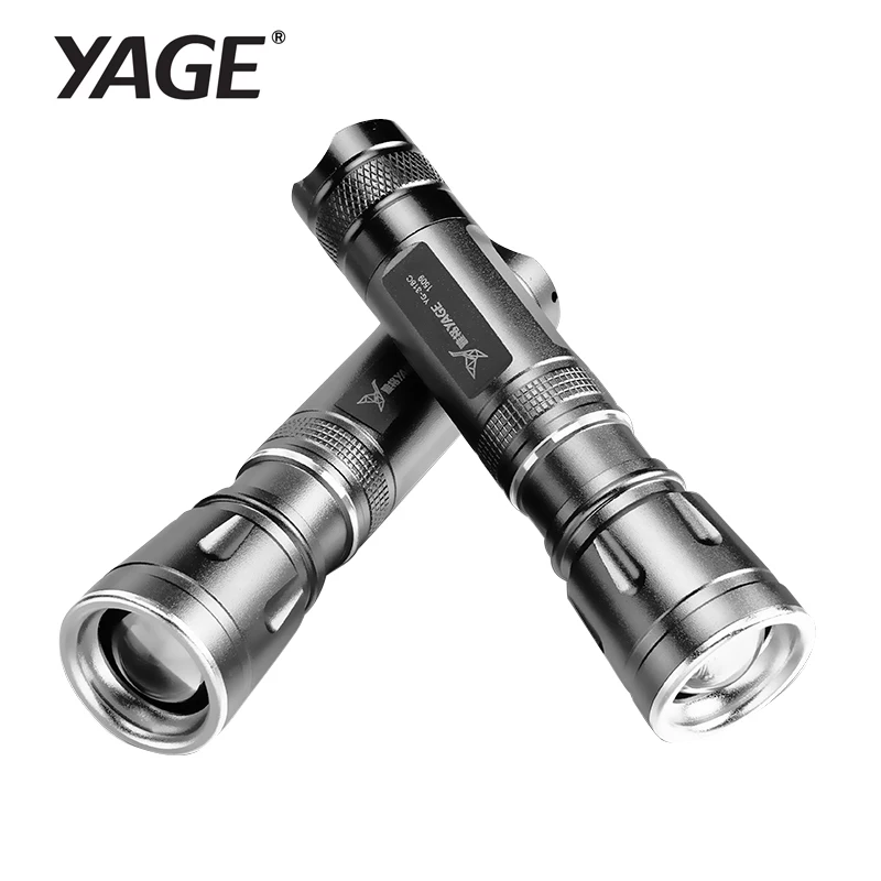 YAGE 318C CREE Zoomable Mini Led Flashlight Waterproof Self Defense lanterna Led Rechargable Torch for 1*18650 Battery 11.5cm
YAGE 318C CREE Zoomable Mini Led Flashlight Waterproof Self Defense lanterna Led Rechargable Torch for 1*18650 Battery 11.5cm