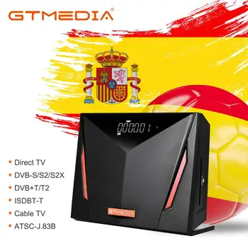 NEW GTmedia V8 UHD TV Satellite Receiver DVB-S/S2/S2X+T/T2/Cable/ATSC-C/ISDBT Builtin wifi support T2-MI H.265 4K Media Player 
NEW GTmedia V8 UHD TV Satellite Receiver DVB-S/S2/S2X+T/T2/Cable/ATSC-C/ISDBT Builtin wifi support T2-MI H.265 4K Media Player