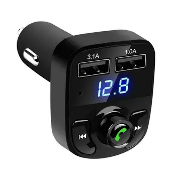 Bluetooth Car Kit Handsfree Calling FM Transmitter Charger USB Car Car Charge MP3 Quick V5.0 Player Auto Bluetoooth O9O3
Bluetooth Car Kit Handsfree Calling FM Transmitter Charger USB Car Car Charge MP3 Quick V5.0 Player Auto Bluetoooth O9O3