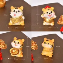Micro Landscaping Tiger Figurine Comfortable Touch Resin 2022 Chinese Zodiac Year Tiger Ornament for Desktop
Micro Landscaping Tiger Figurine Comfortable Touch Resin 2022 Chinese Zodiac Year Tiger Ornament for Desktop