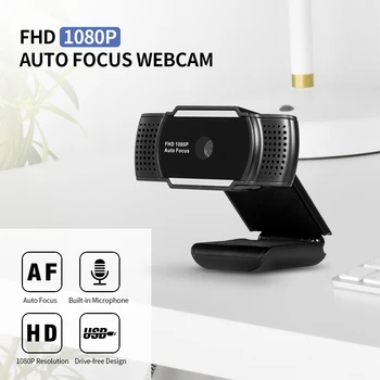 USB Webcam 1080P 5MP Conference Web Camera HD Auto Focus Wide Angle Built-in Microphone Web Cam for home Video Meeting pc
USB Webcam 1080P 5MP Conference Web Camera HD Auto Focus Wide Angle Built-in Microphone Web Cam for home Video Meeting pc