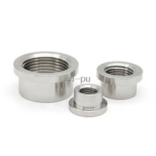 1/4" 1/2" 1" NPT Female Stainless Steel 304 Threaded Stepped Weld Bung Mounting Fitting for O2 Oxygen sensor headers exchangers
1/4" 1/2" 1" NPT Female Stainless Steel 304 Threaded Stepped Weld Bung Mounting Fitting for O2 Oxygen sensor headers exchangers