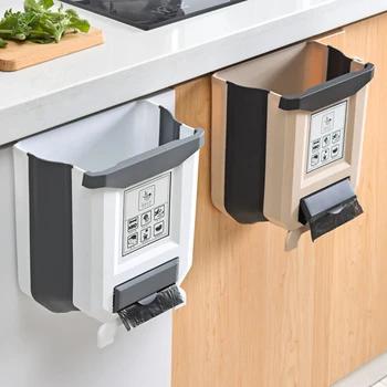 8L Foldable Garbage Can Kitchen Garbage Can Car Folding Garbage Can Wall Trash Can For Bathroom Garbage Storage Bin
8L Foldable Garbage Can Kitchen Garbage Can Car Folding Garbage Can Wall Trash Can For Bathroom Garbage Storage Bin