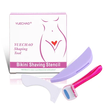 Bikini Dedicated Privates Pubis Shaving Razor Pubes Brush For Women Stencil Sexy Female Pubic Hair Razor Intimate Shaping Set
Bikini Dedicated Privates Pubis Shaving Razor Pubes Brush For Women Stencil Sexy Female Pubic Hair Razor Intimate Shaping Set