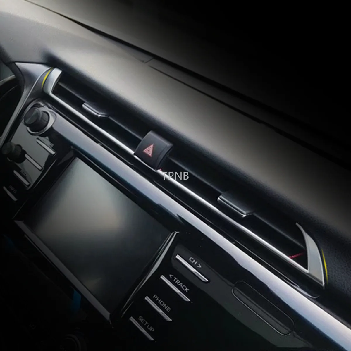 Промежуточная Выходная крышка из нержавеющей стали для Toyota Camry 2018 8th XV70