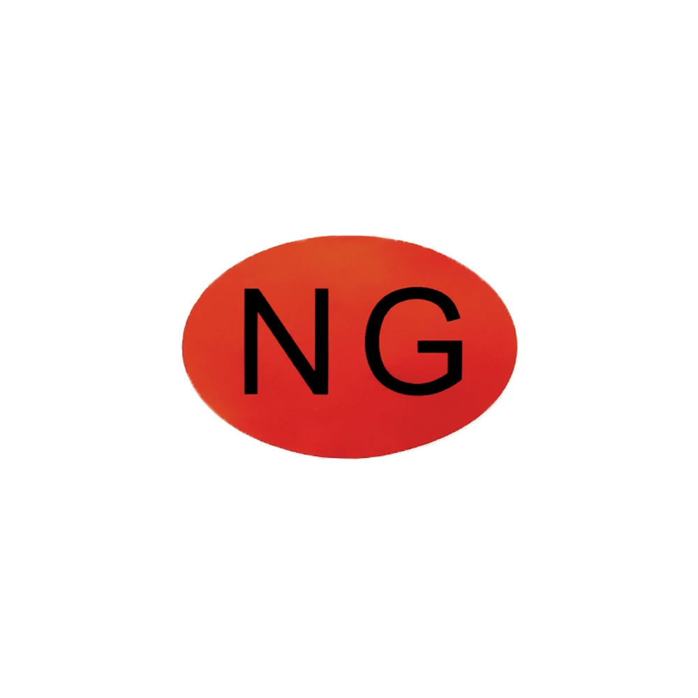 200PCS NG Printed Stickers Self-adhesive QC Label 60mm X 40mm Outer Package Sticker Customise Case Label
200PCS NG Printed Stickers Self-adhesive QC Label 60mm X 40mm Outer Package Sticker Customise Case Label