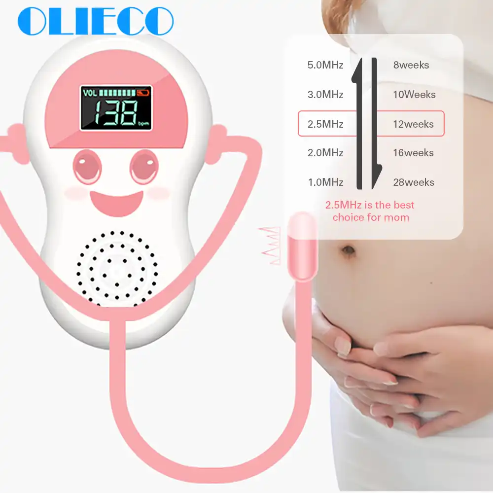 doppler home monitor for fetal heartbeat