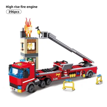 396pcs City Fire Series Building Blocks Compatible High-Rise Fire Engine Car Construction Firefighter Truck DIY Kid Toy 
396pcs City Fire Series Building Blocks Compatible High-Rise Fire Engine Car Construction Firefighter Truck DIY Kid Toy