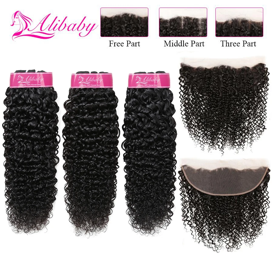 Alibaby Jerry Curl Human Hair Bundles With Frontal Curly Bundles With Closure Malaysian Hair NaturalColor 3 Bundles With Frontal
Alibaby Jerry Curl Human Hair Bundles With Frontal Curly Bundles With Closure Malaysian Hair NaturalColor 3 Bundles With Frontal