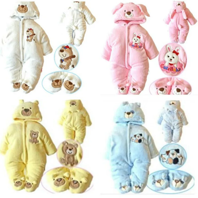 Autumn-Winter Warm Infant Baby Romper Fleece Lovely Overall Boy Girl Hooded Costume Clothes Baby Jumpsuit Toddler Bear Snowsuit
Autumn-Winter Warm Infant Baby Romper Fleece Lovely Overall Boy Girl Hooded Costume Clothes Baby Jumpsuit Toddler Bear Snowsuit