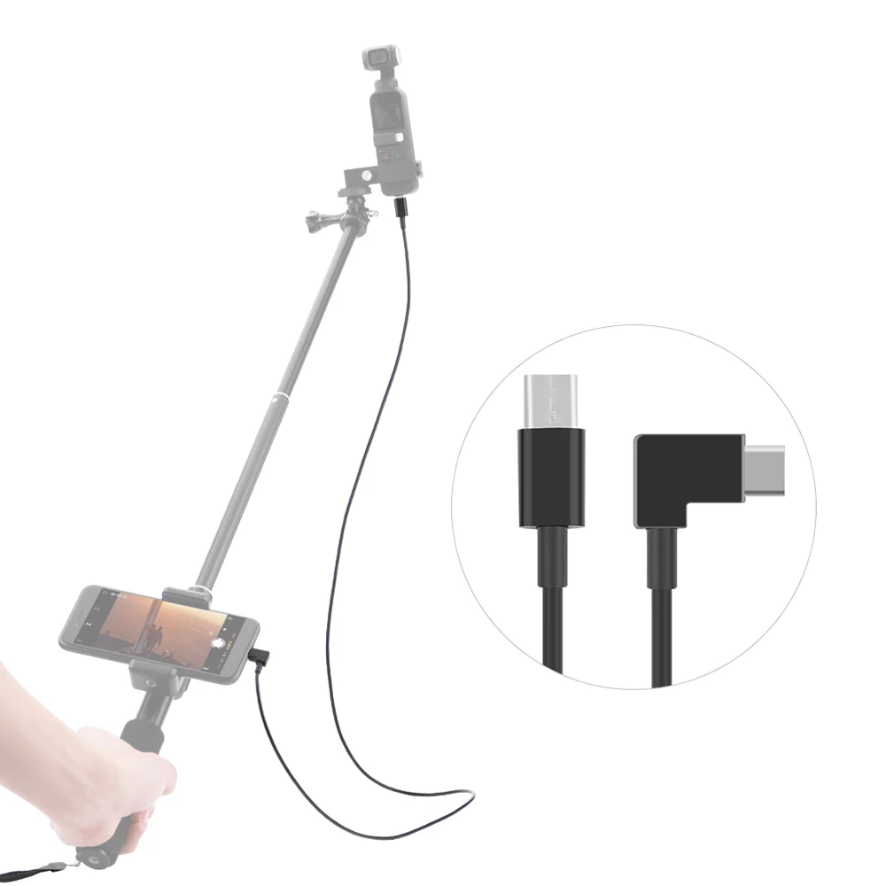 for Samsung S10 HUAWEI P30 100cm Extension Cable for DJI OSMO POCKET Handheld Gimbal Camera Type-C to Type-C/Android Cable Line
for Samsung S10 HUAWEI P30 100cm Extension Cable for DJI OSMO POCKET Handheld Gimbal Camera Type-C to Type-C/Android Cable Line
