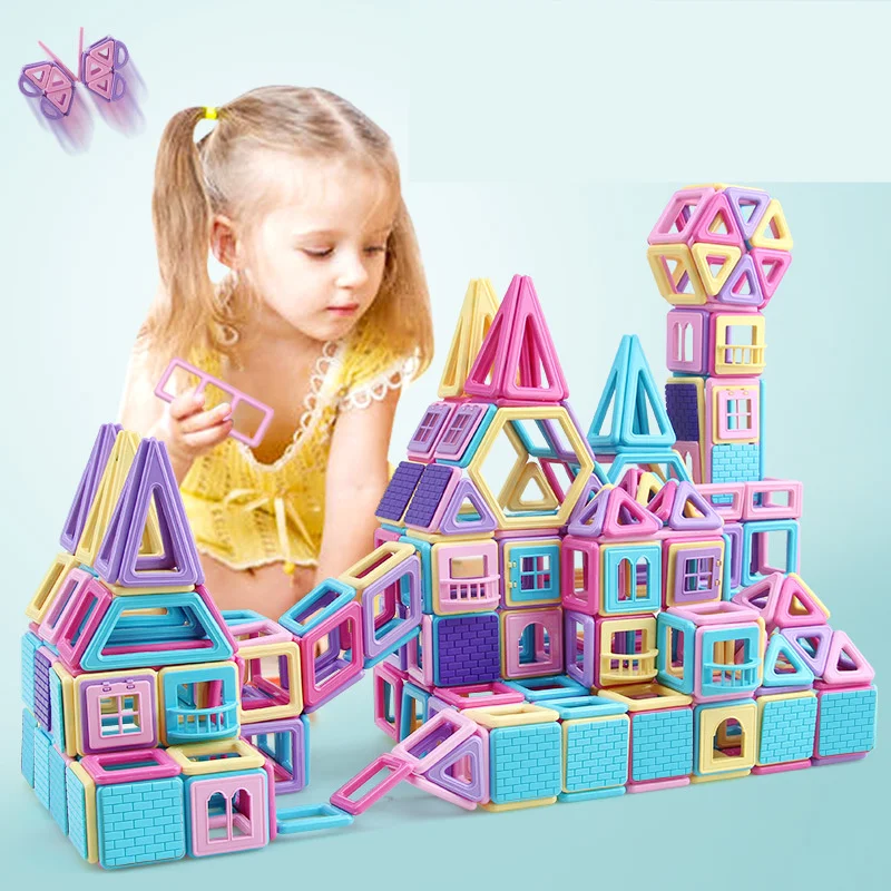 85pcs pink block magnetic designer building set model and construction toy plastic magnetic block educational toy for kids
85pcs pink block magnetic designer building set model and construction toy plastic magnetic block educational toy for kids