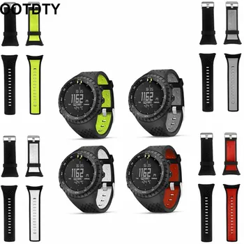 1Set Two-tone Soft Silicone Watchband Wrist Strap Anti-Scratch Watch Case Screen Protector for Suunto Core Smart Watch
1Set Two-tone Soft Silicone Watchband Wrist Strap Anti-Scratch Watch Case Screen Protector for Suunto Core Smart Watch