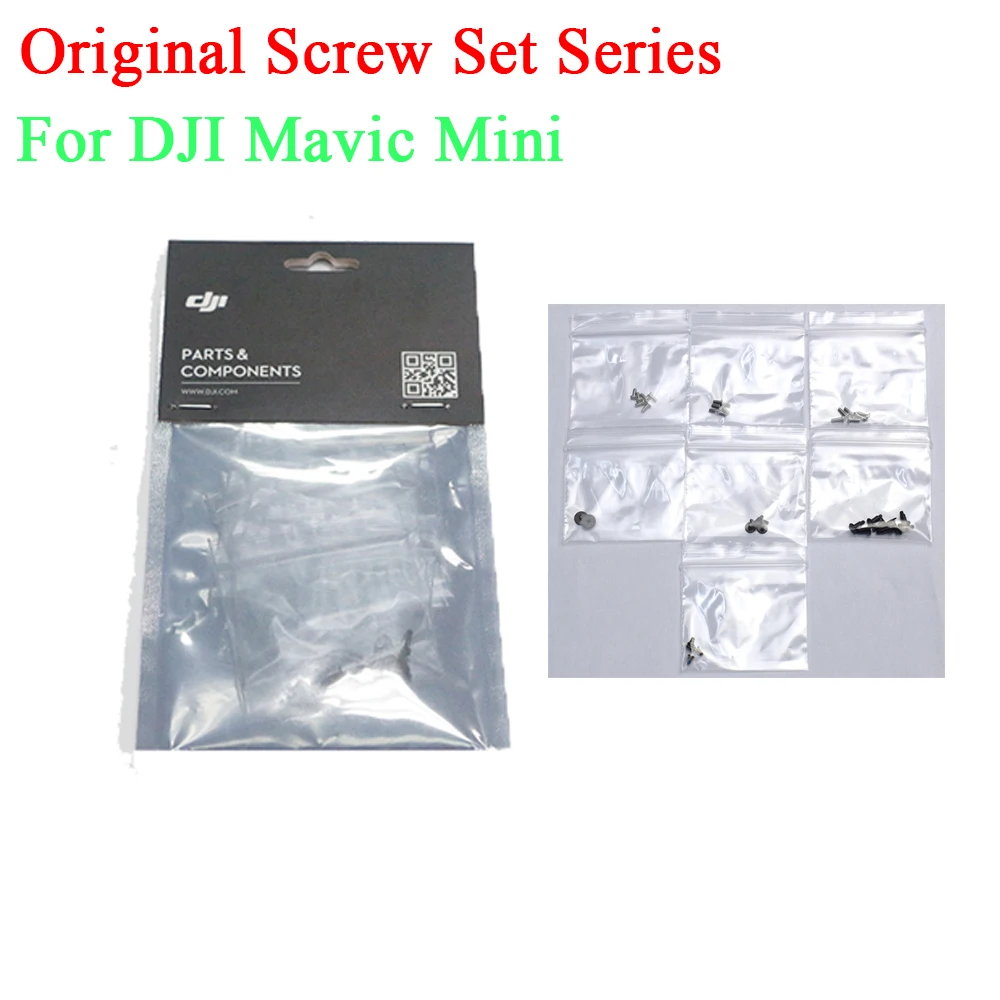 Original Mavic Mini Replacement Screw Set Series for DJI Drone Service Spare Parts | Электроника