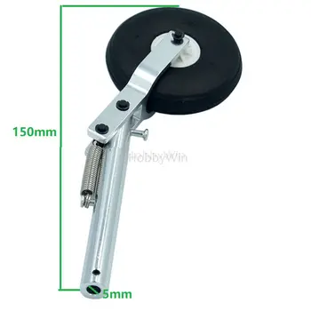 150mm Alum Spring Shock Absorb 1P Landing Gear 5mm Recording with PU tyre for RC Model Airplane Warbird Sporter Beginner
150mm Alum Spring Shock Absorb 1P Landing Gear 5mm Recording with PU tyre for RC Model Airplane Warbird Sporter Beginner