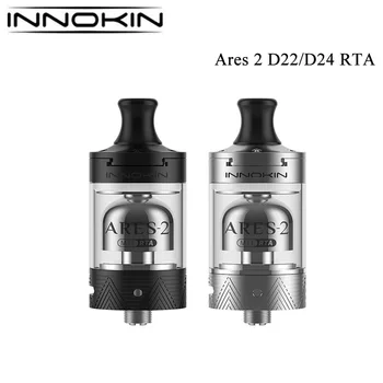 Original Innokin Ares 2 D24 RTA D22 MTL RTA Tank 4ml/2ml Atomizer adopts Cross Air Flow Control 24mm/ 22mm diameter Vape Tank
Original Innokin Ares 2 D24 RTA D22 MTL RTA Tank 4ml/2ml Atomizer adopts Cross Air Flow Control 24mm/ 22mm diameter Vape Tank