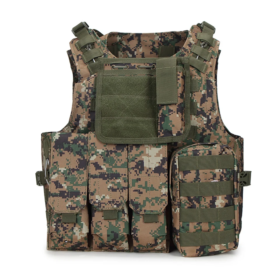 FX Camouflage Hunting Military Tactical Vest Wargame Body Molle Armor Hunting Vest CS SWAT Team Outdoor Jungle Equipment
FX Camouflage Hunting Military Tactical Vest Wargame Body Molle Armor Hunting Vest CS SWAT Team Outdoor Jungle Equipment