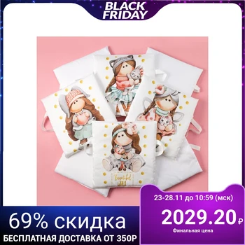 A set of pillows Baby I "Princess Tiffany" 35 * 35 cm-8 pieces, satin 4797707
A set of pillows Baby I "Princess Tiffany" 35 * 35 cm-8 pieces, satin 4797707