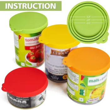 Can Cover 4 Reusable Canned Food Plastic Freshness Cover For Home Kitchen Convenient Storage And Storage Supplies #YL5
Can Cover 4 Reusable Canned Food Plastic Freshness Cover For Home Kitchen Convenient Storage And Storage Supplies #YL5