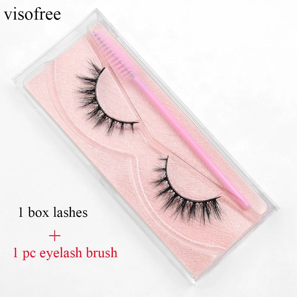 Visofree Mink Eyelashes 1 Box with 1pc Eyelash Brush Natural False Eyelashes Fluffy Long Mink Lashes Makeup Eyelashes Cilios M57
Visofree Mink Eyelashes 1 Box with 1pc Eyelash Brush Natural False Eyelashes Fluffy Long Mink Lashes Makeup Eyelashes Cilios M57