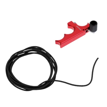 Archery Thumb Button Release Aid Handle Grip Compound Bow + Bow String D Loop Rope Material 1.5m
Archery Thumb Button Release Aid Handle Grip Compound Bow + Bow String D Loop Rope Material 1.5m